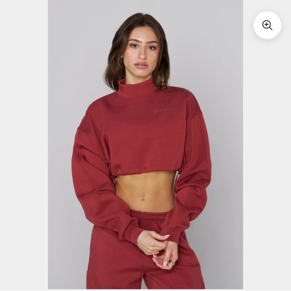YOUNGLA scuba crop- never worn